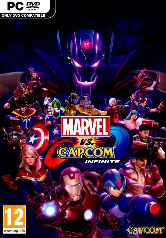 Marvel vs Capcom: Infinite box art for Playstation 4
